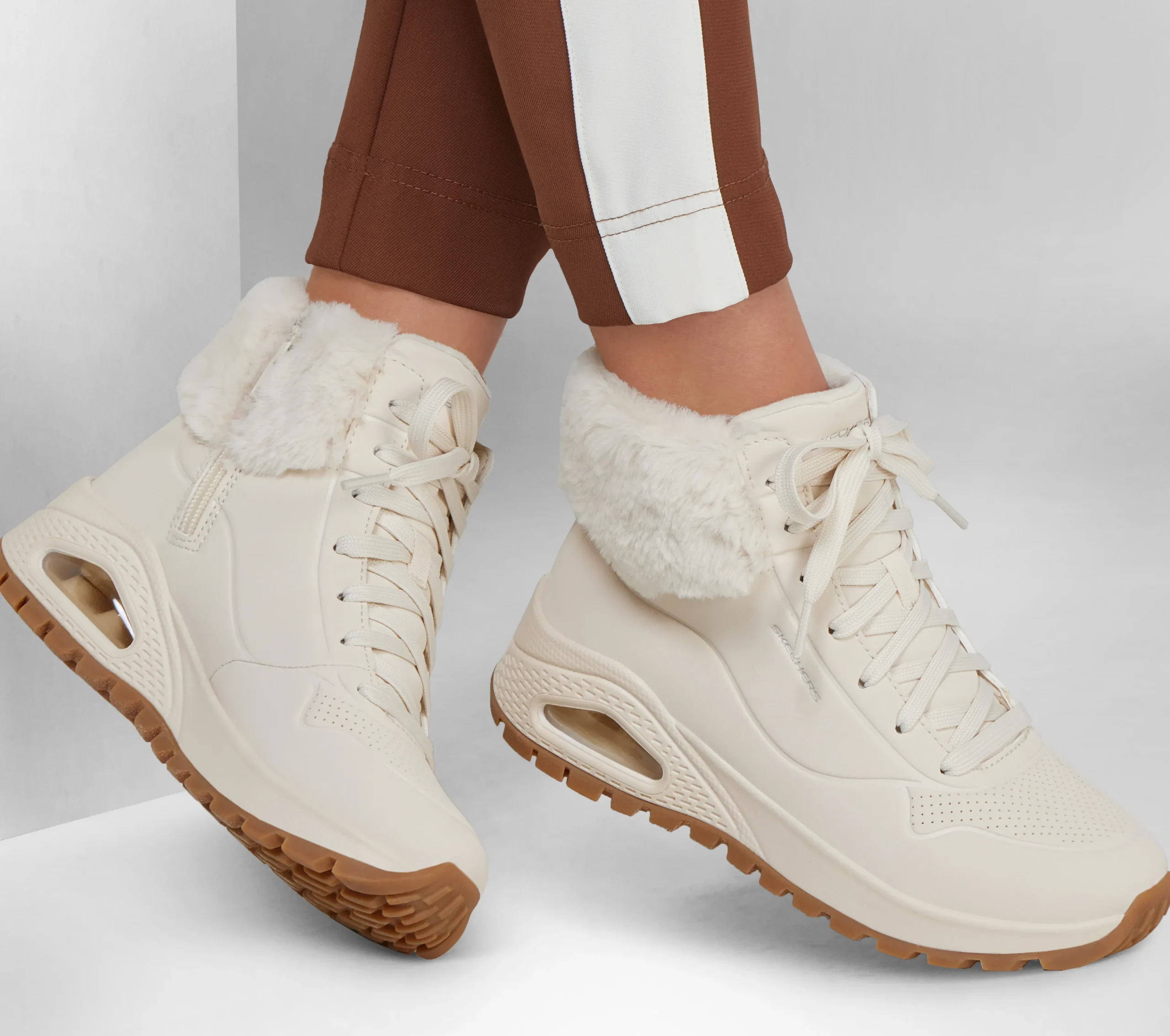 SKECHERS Uno Rugged - Fall Air>Mujer Con Cordones|Botas